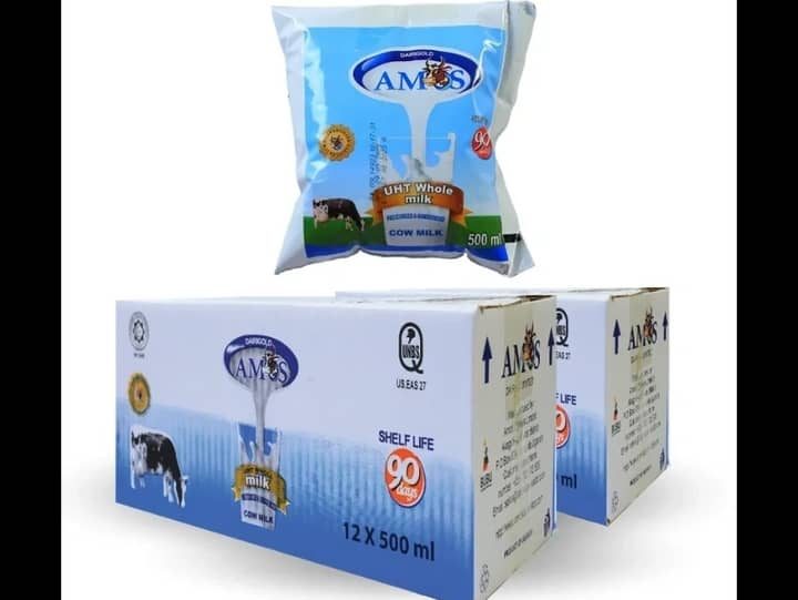 Amos UHT whole milk