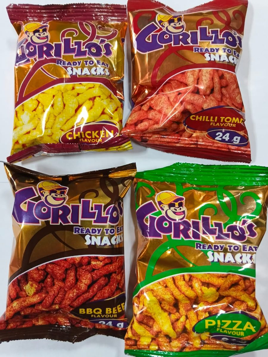 Gorillos maize snacks