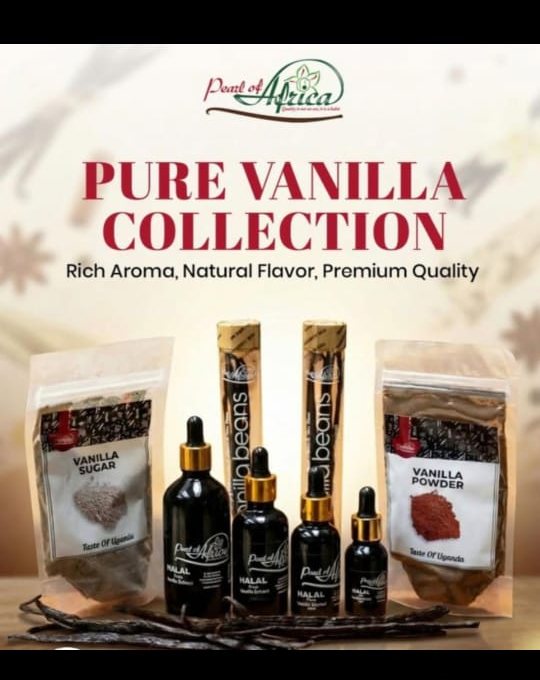 Pearl of Africa natural cured vanilla beans